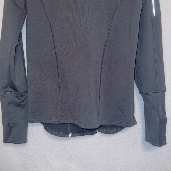 Victoria's Secret VSX Sport Black Long Sleeve Athletic Hooded Sweatshirt size XS - Picture 5 of 6
